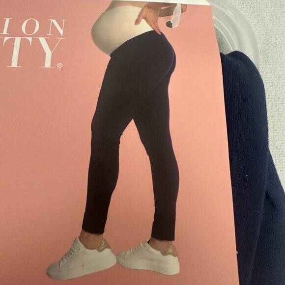 Destination Maternity Core Legging Bump Support Ultra Soft Ankle Length XL Peaco - Picture 3 of 6